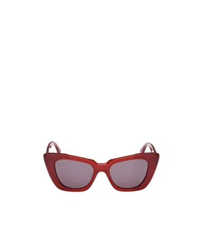 Max Mara Butterfly Sunglasses In Gray