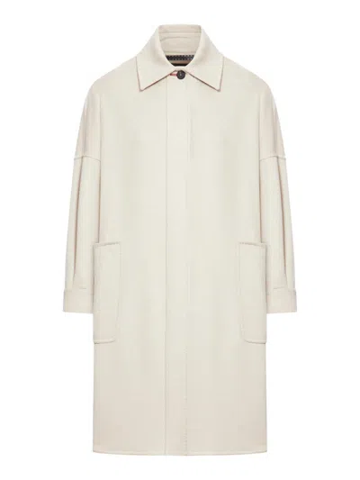 MAX MARA BUTTON DETAILED LONG-SLEEVED COAT