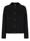 Max Mara Studio Zum Viscose Jacket In Black