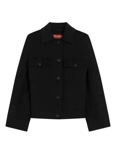 MAX MARA BUTTON-FASTENING JACKET
