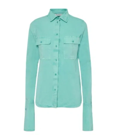 Max Mara Button Long-sleeved Shirt