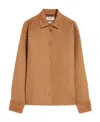 Max Mara Button-up Shirt Jacket In Brown