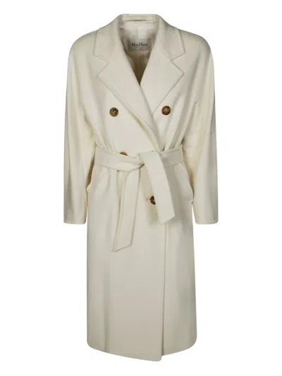 MAX MARA BUTTONED BELTED COAT