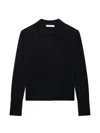Max Mara Wool-blend Buttoned Cardigan In Black