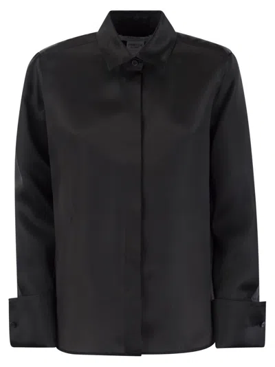Max Mara Buttoned Long In Black