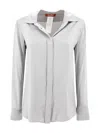 Max Mara Buttoned Long-sleeved Top