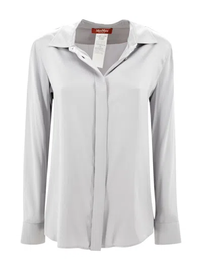 MAX MARA BUTTONED LONG-SLEEVED TOP