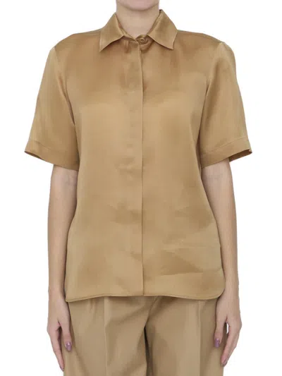 MAX MARA BUTTONED SHORT-SLEEVED SHIRT
