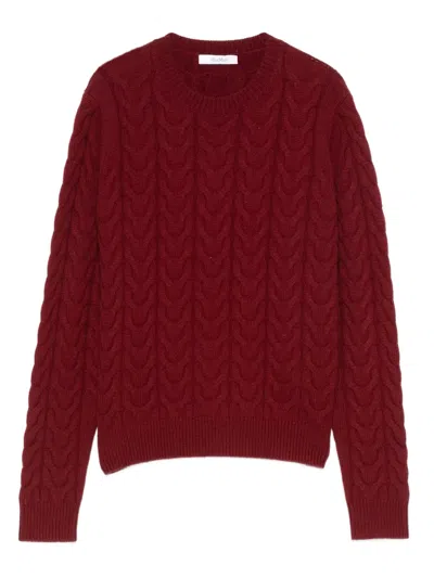 MAX MARA CABLE-KNIT CASHMERE SWEATER