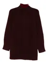 Max Mara Cable-knit Sweater In Red