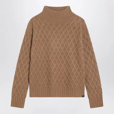 MAX MARA MAX MARA CABLE KNIT TURTLENECK JUMPER