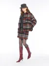 Max Mara Cable-knit Wool Cardigan In Dark Grey
