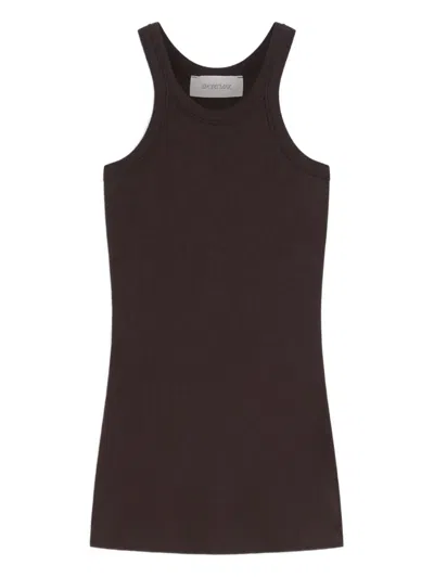 MAX MARA CACCIA RIBBED TOP