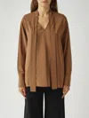 Max Mara Caco Shirt In Brown