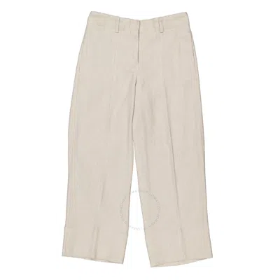 Max Mara Cadice Linen-blend Trousers
