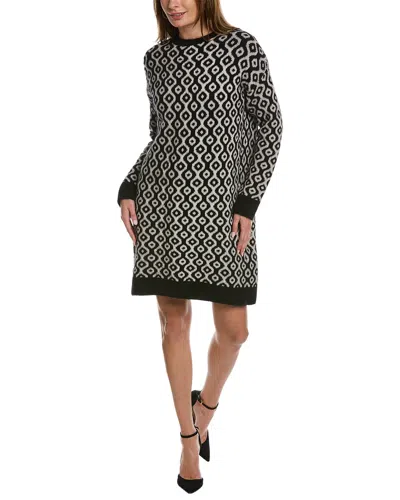 Max Mara Cadine Wool, Mohair & Cashmere-blend Sweaterdress In Black