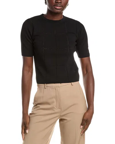 Max Mara Cadore Knit Top In Animal Print