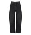 Max Mara Caduca Black Jeans In Multi