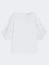 Max Mara Cady Blouse In White