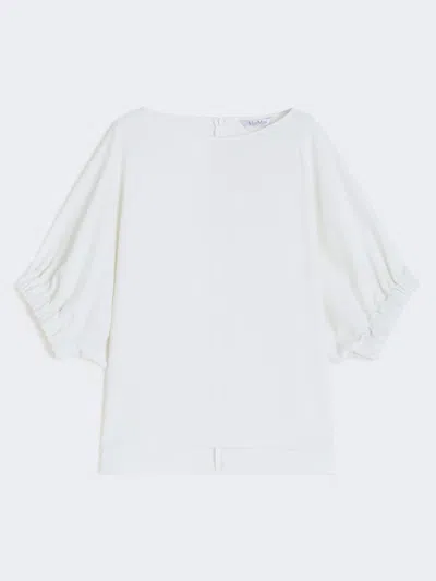 Max Mara Cady Blouse In White
