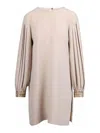Max Mara Cady Blouse With Pliss Sleeves