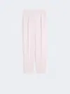 Max Mara Studio Mstcanditi Trouser Pink In Pink