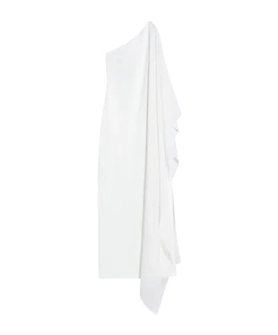 Max Mara Cady Dress In White
