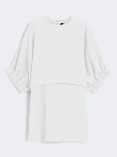 Max Mara Cady Dress In White