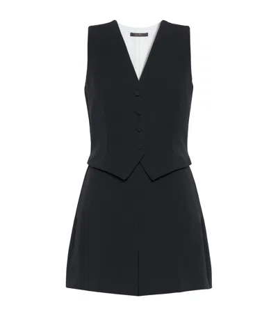 Max Mara Cady Jumpsuit In Navy
