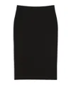 Max Mara Black Midi Pencil Skirt Women In Black