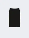 Max Mara Cady Pencil Skirt In Black