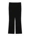Max Mara Okra Long Trouser Black In Black