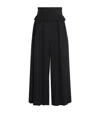 Max Mara Pleated Trousers In Black