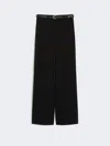 Max Mara Studio Mstamico Trouser Black In Black