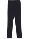 Max Mara Tailored Trousers With Double-breasted Blazer In Blue