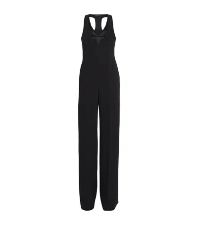 Max Mara Cady Tuxedo Jumpsuit In Black