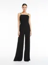 Max Mara "elvy Wide-leg Jumpsuit In Black