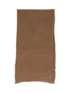 Max Mara 'calabra' Scarf In Brown