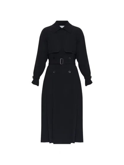 Max Mara Calata Trench Coat In Black