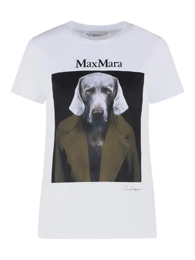 Max Mara Calca White Cotton Sweater