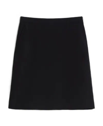 Max Mara Calesse High-waisted Miniskirt In Black