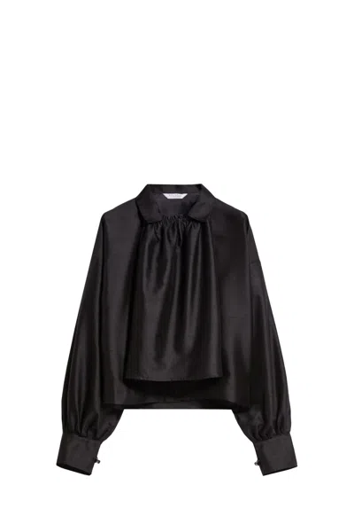 Max Mara Callas Shirt In Black