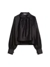 Max Mara Long-sleeved Shirt In Black