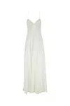 Max Mara Calmi Georgette Maxi Dress