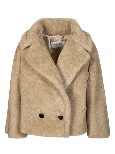 Max Mara Cambusa Cacha Jacket In Marrone