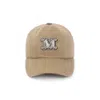 Max Mara Camel Brown Camel Wool Fedora Logo Baseball Hat In Neutral