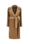 Max Mara Biscuit Camel Abito Coat