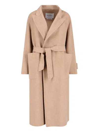Max Mara Camel Coat In Brown