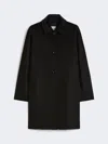 Max Mara Camel Coat With Belt In Black
