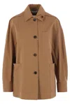 Max Mara Camel Cotton Moneta Jacket